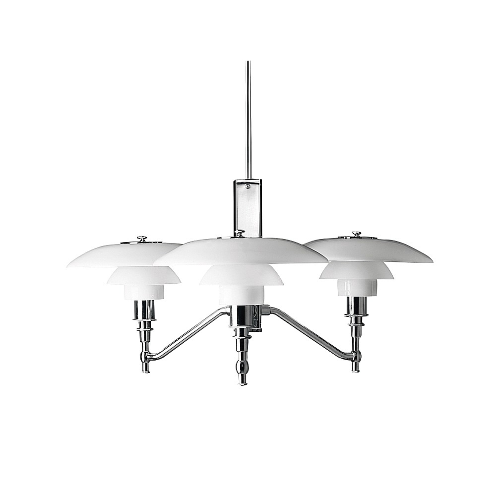 Lámpara araña PH 3/2 Akademi Blanco