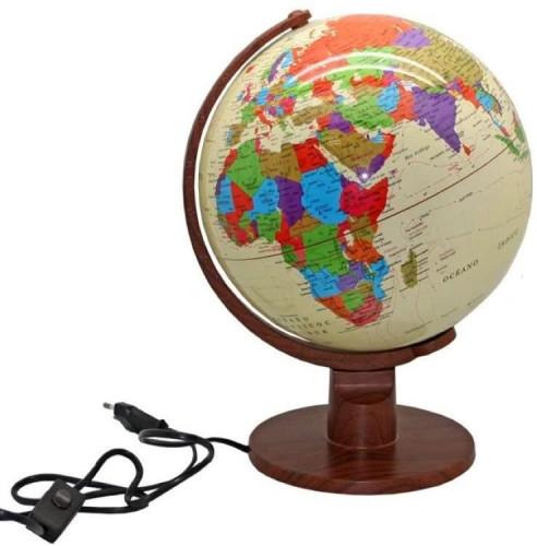 Poessa Esfera Terrestre 25 cm con Luz Interior, Marco Polo - 320074