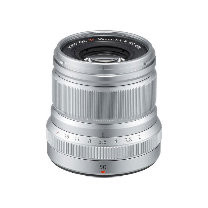 FUJIFILM FUJINON XF 50/2 R WR PLATA
