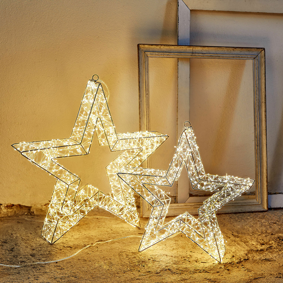 Set de 2 estrellas LED Veralisse