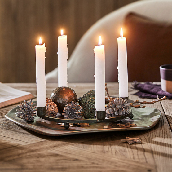 Corona de velas Nazeera