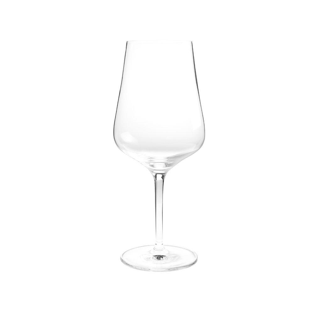 SUMMA Aosta Copa Mesa - Cristalino Transparente, Colección Aosta, 8.8 cm Diámetro, 217 mm Alto, 46 Cl (6 Unidades)