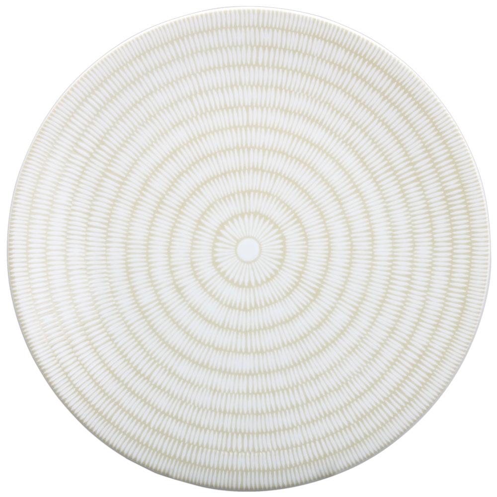 Avet Fuente Redonda Stoneware Colección Long Rice Beige 31 cm