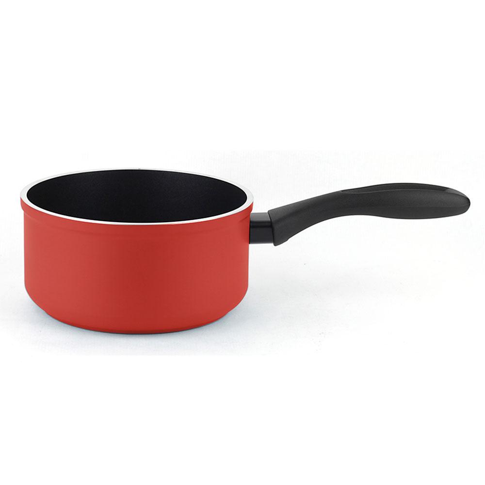 Fagor Cazo Máxima Rojo Aluminio 3004 Ø16x8,3cm, Antiadherente Xylan Plus, Aluminio Forjado 4mm