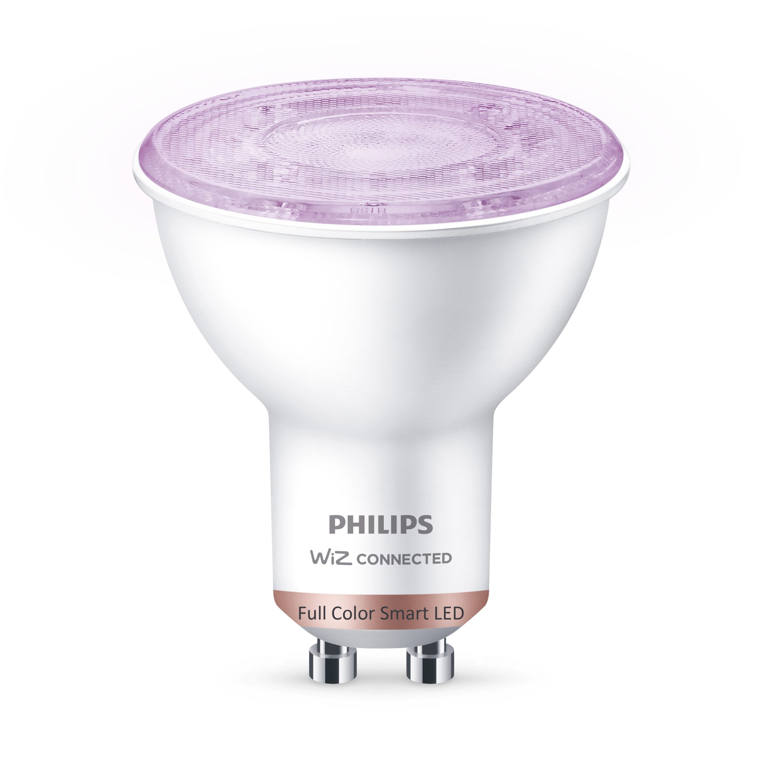 Philips Bombilla smart LED WiZ GU10 4,7W 922-65 RGB 1PF/6 372344