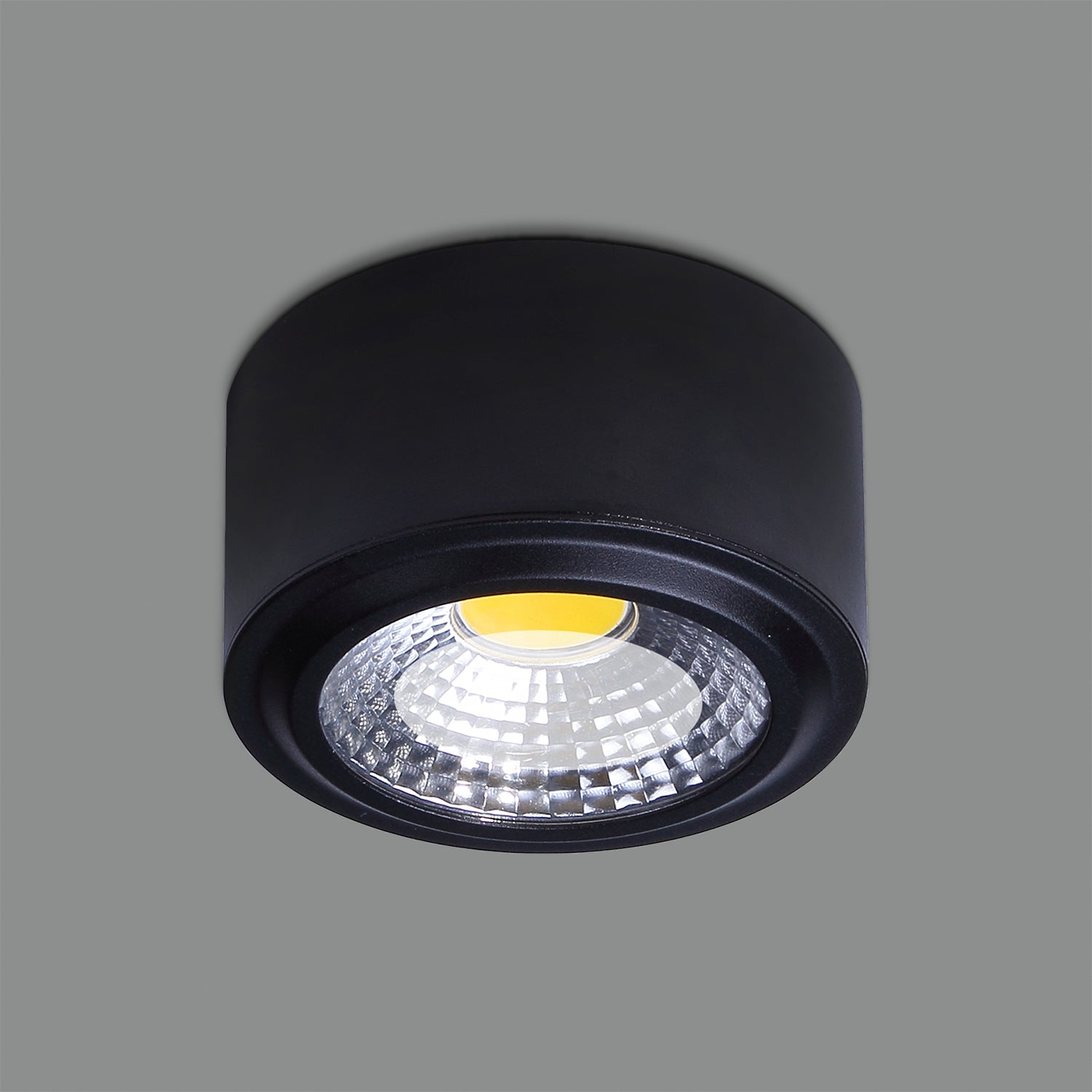 ACB Studio Plafón 3235/9 Negro, LED 8W 3000K 755lm, CRI90 , LED integrado P32350N