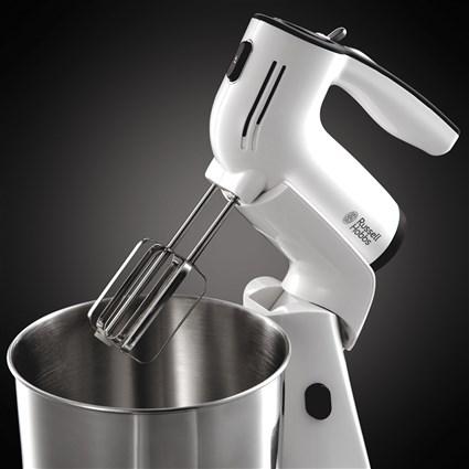 Russell Hobbs 21200-56 Batidora Amasadora Fija y de Mano Aura 3,5L con 5 Velocidades y Función Turbo