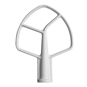 Kitchenaid 5K5A2B Batidor Plano en Aluminio con Recubrimiento Antiadherente, Ideal para Masas, Tortas y Puré de Patatas