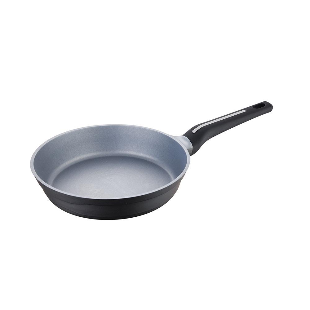 San Ignacio Sartén de aluminio fundido Bistro grey Ø24 cm, sg-6421, apta inducción, negro mate