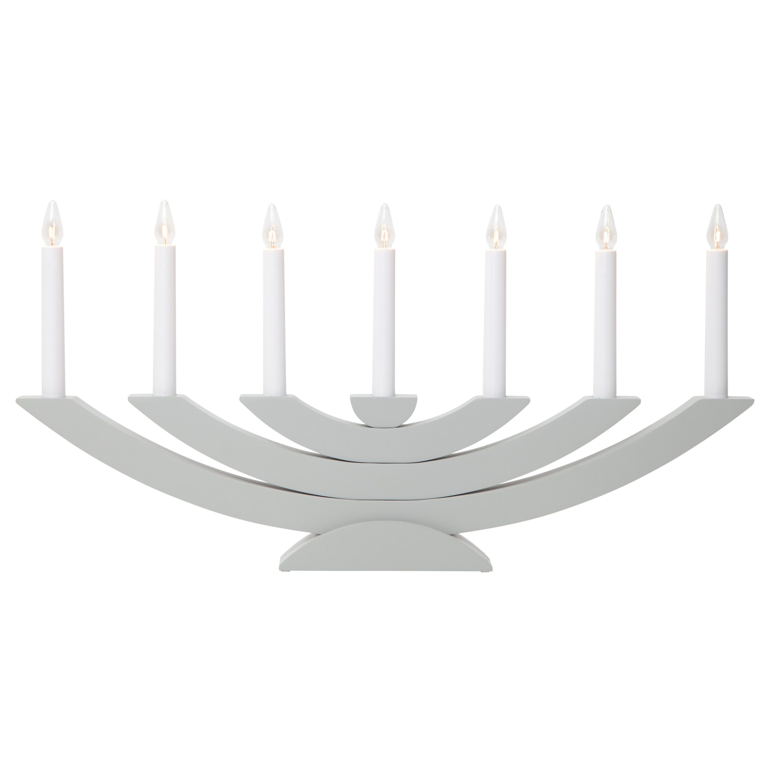 Candelabro de Adviento Navida gris