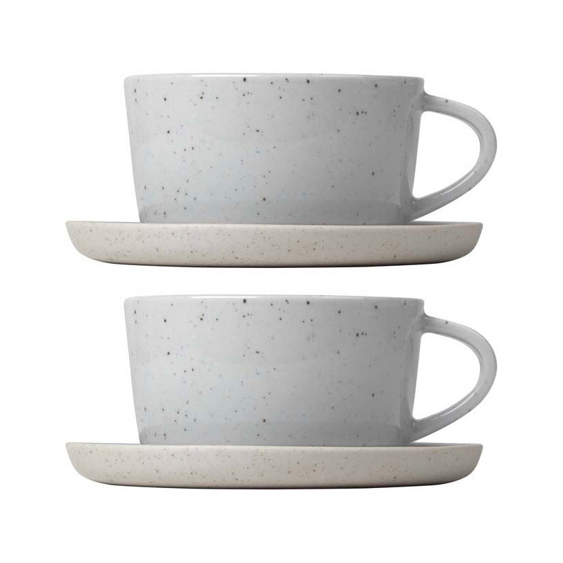 2 Tazas de café y platillo Sablo Cloud