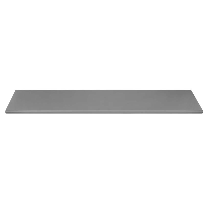 Estantería de pared Panola 80 cm Steel gray (gris oscuro)