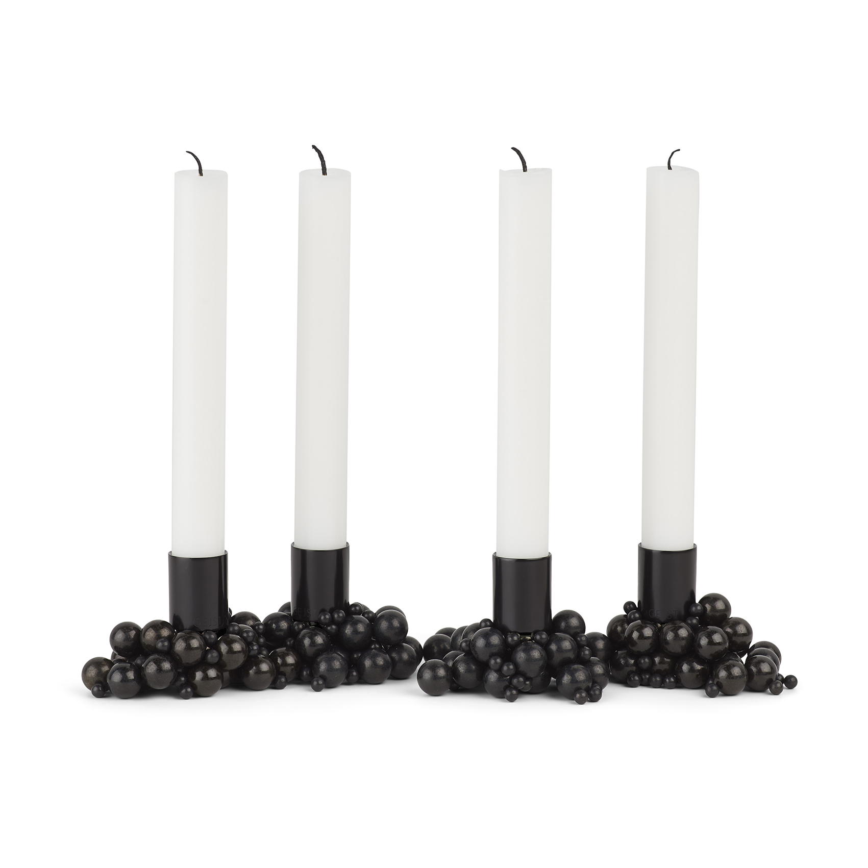 Candelabro Molekyl 4 negro