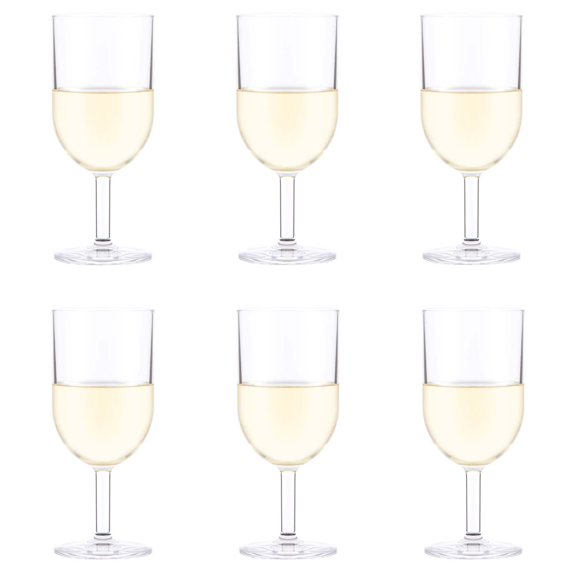 6 Copas de vino blanco Oktett 23 cl