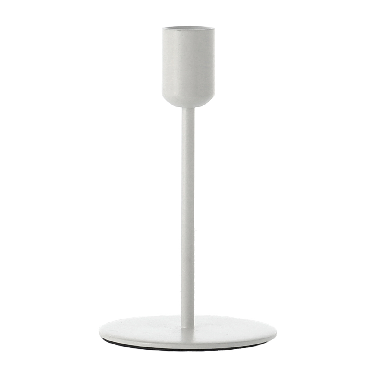 Candelabro Arctic 14 cm blanco