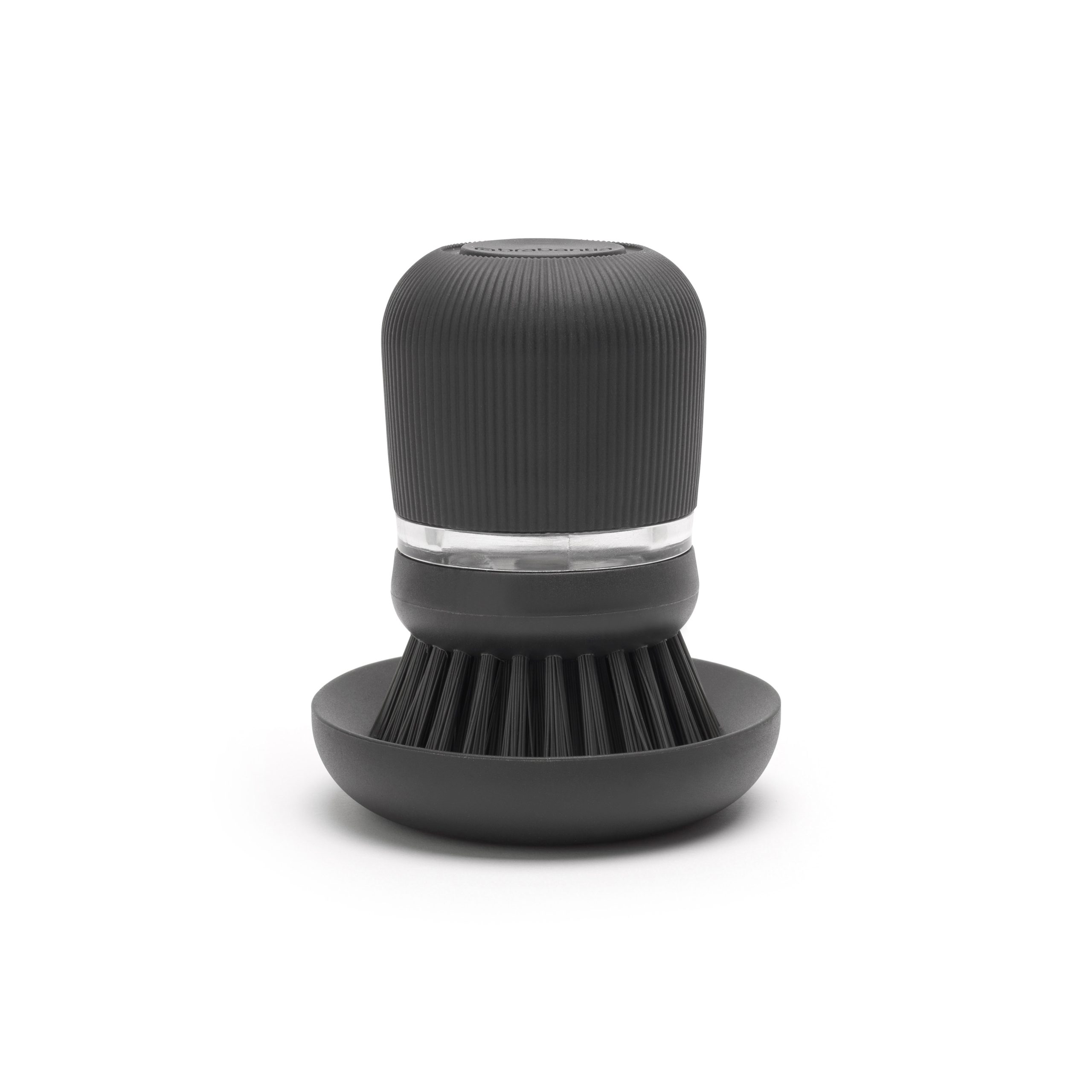Cepillo para platos con dispensador Brabantia gris oscuro