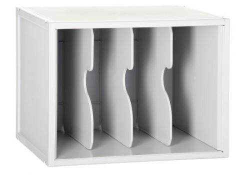 Archivo 2000 Módulo Archisystem con 3 separadores verticales 356x474x362 mm Gris 8103EV GS