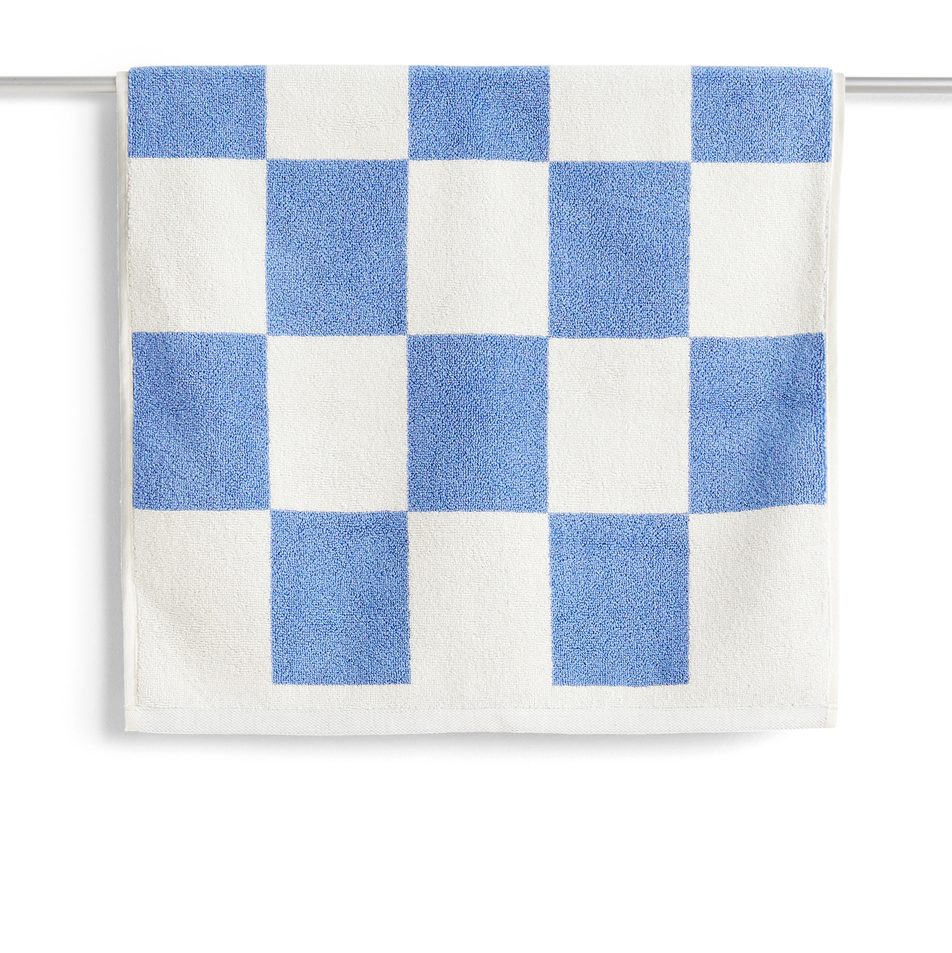 Alfombra de baño Check 50x90 cm Sky blue