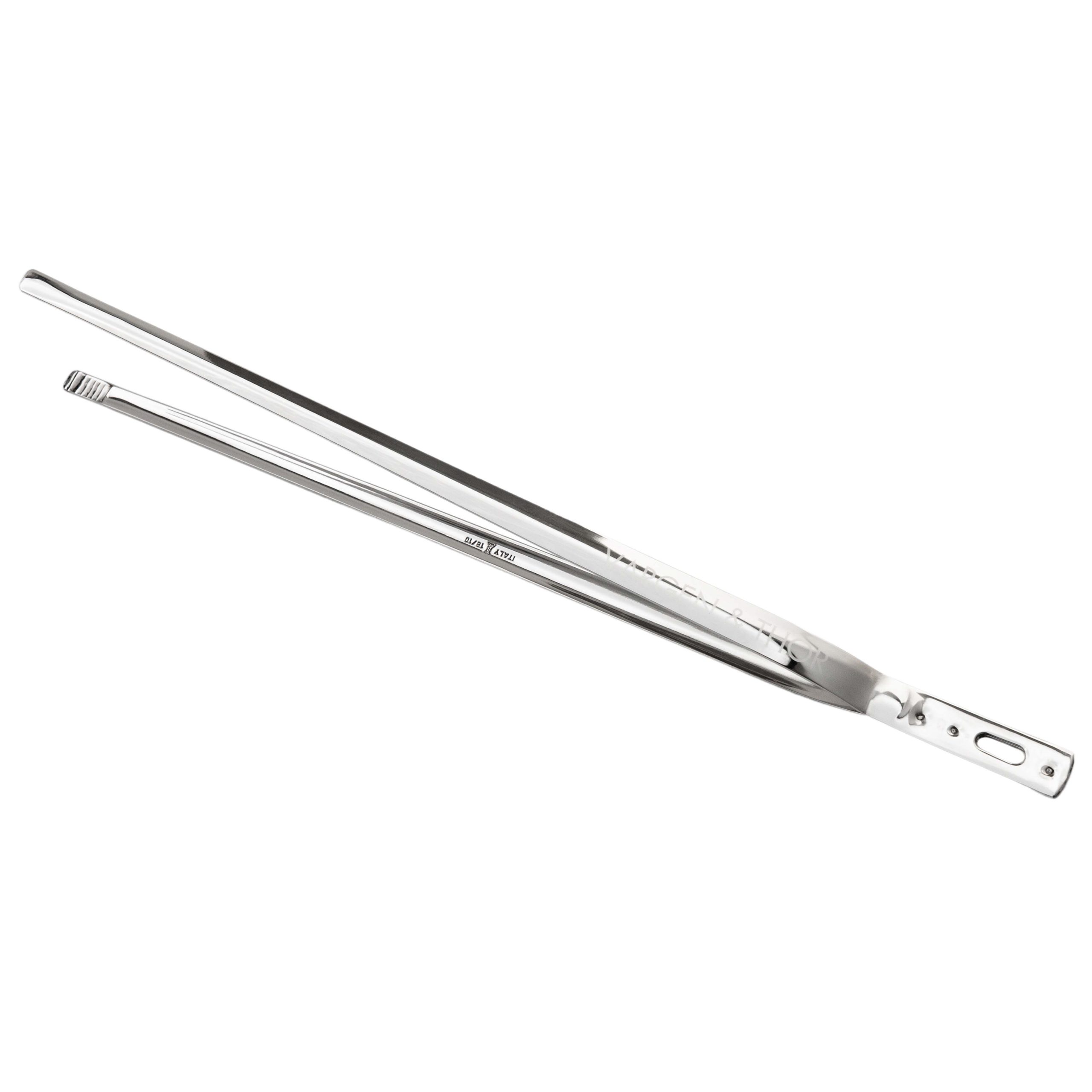 Pinza de cocina acero 32 cm