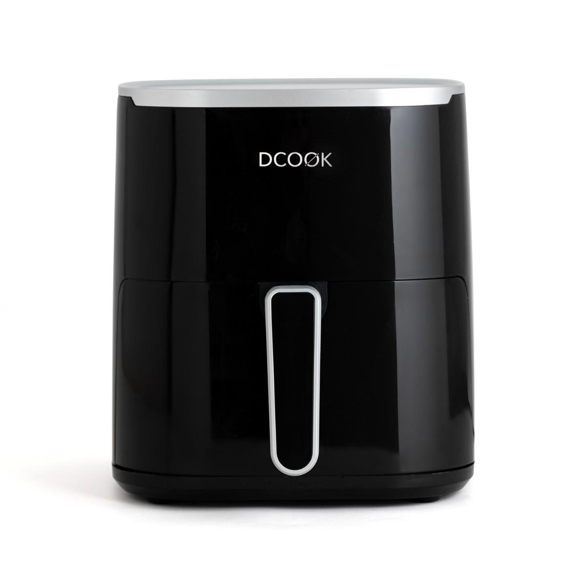 DCook Freidora de Aire Gallery 4.6 L 1450 W Negro - Cocina Sin Aceite, Termostato Regulable, Temporizador y Fácil de Limpiar