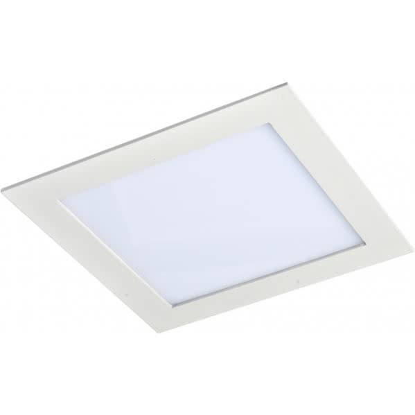 Fabrilamp Agamenon Downlight 18w 4000k Cuadrado 1400lm Blanco 22x22 69191801
