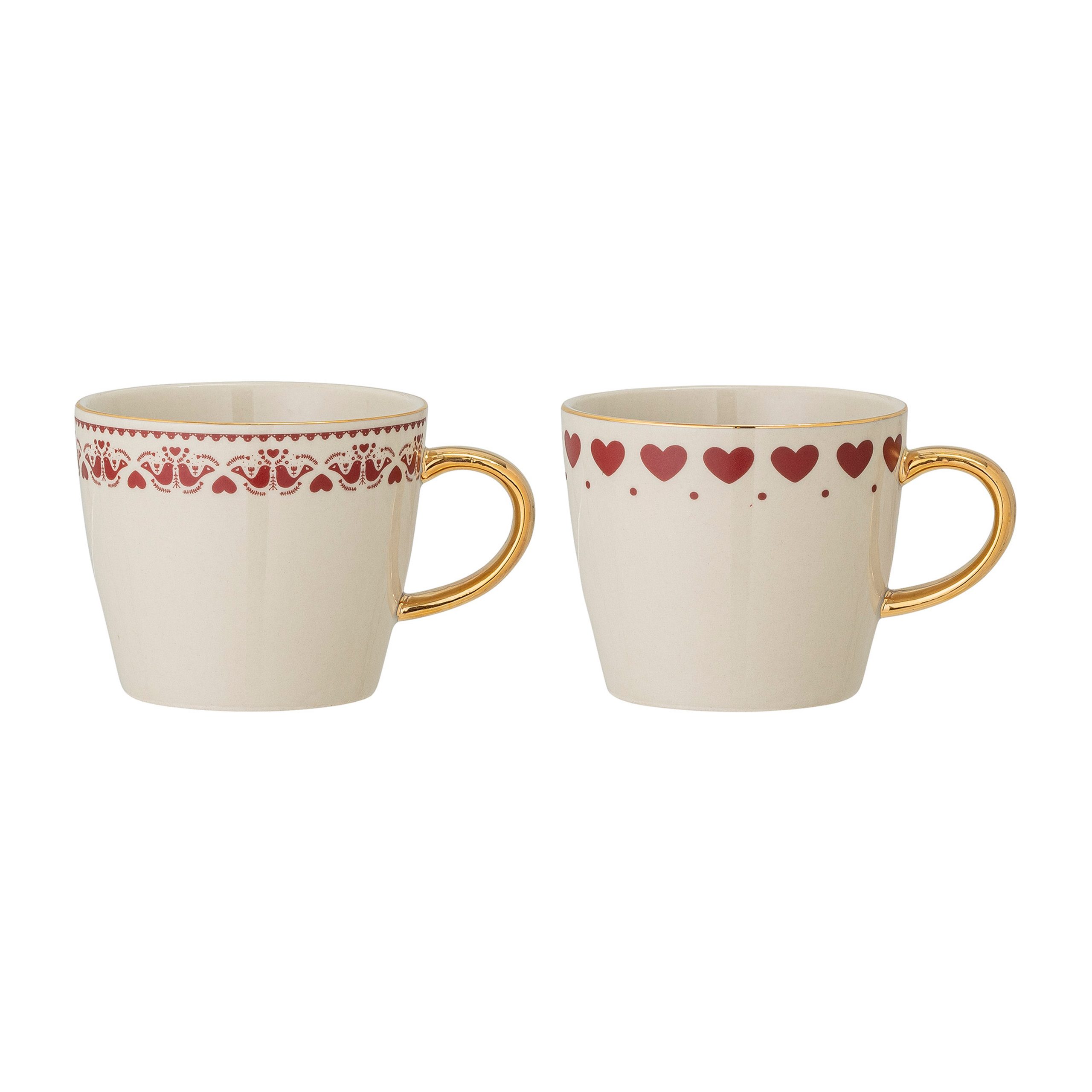 Set de 2 tazas Jolly Red