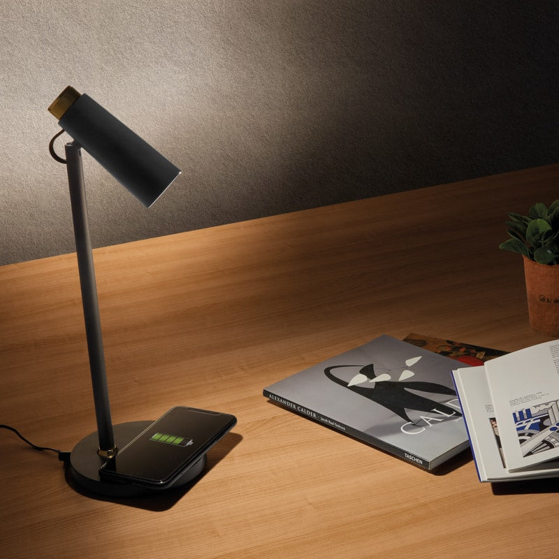 MDC MICRO 578619102 Sobremesa LED con cargador de teléfono