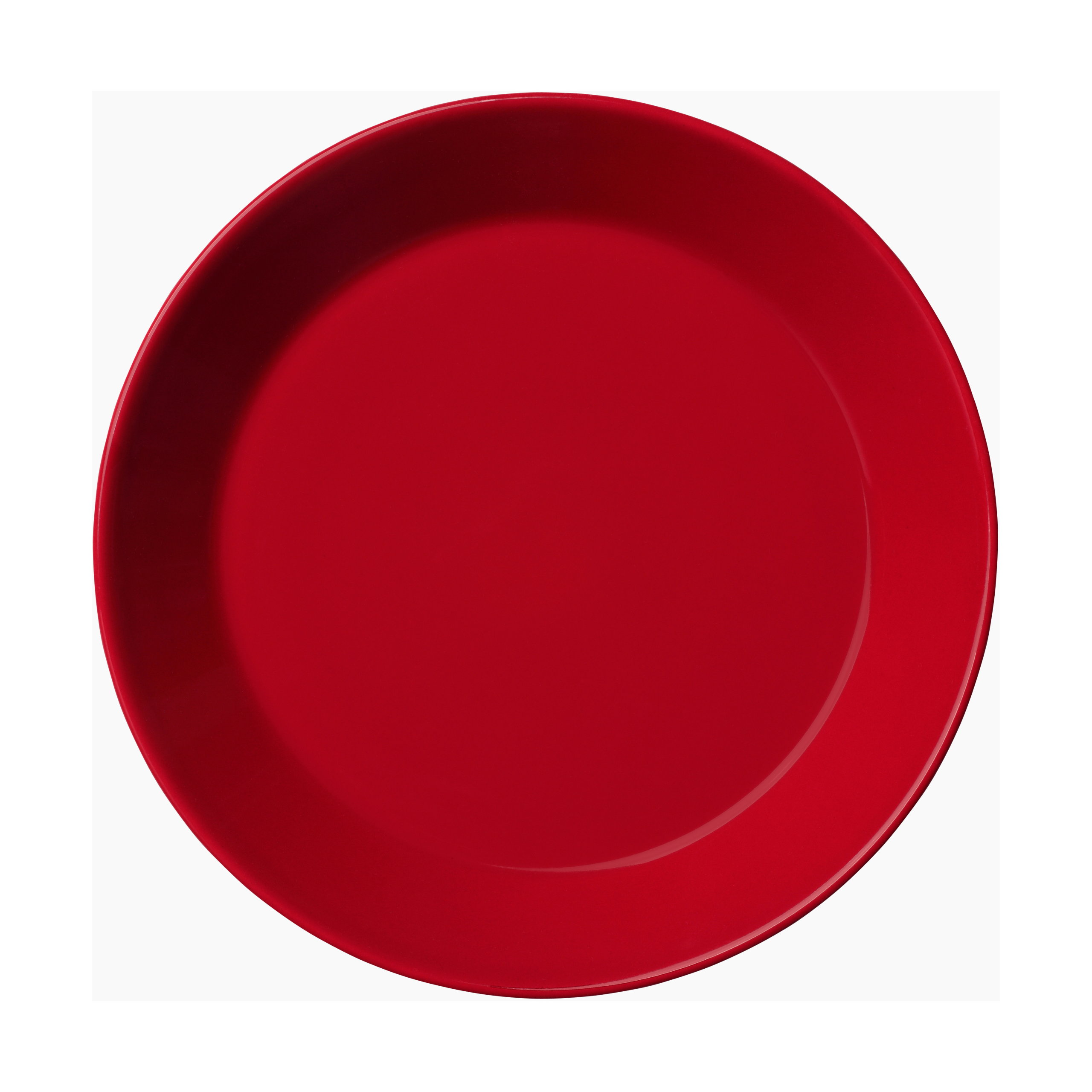 Plato Teema Ø17 cm Rojo