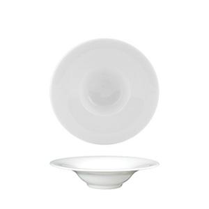 SUMMA Sira Platillo Hondo 15 cm - Colección Sira, Blanco, Porcelana (6 Unidades)
