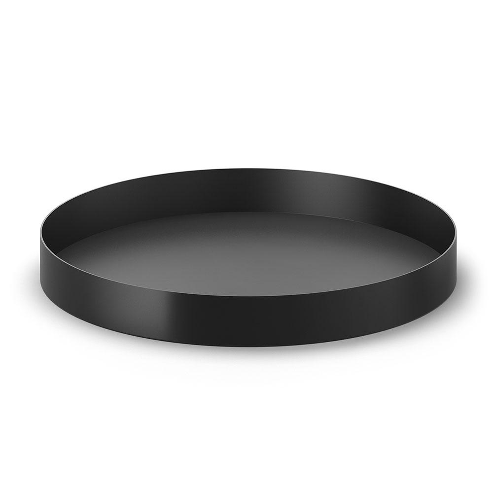 Zack Bandeja 30 cm Acero Inoxidable 18/10 Negra Colección Trevo