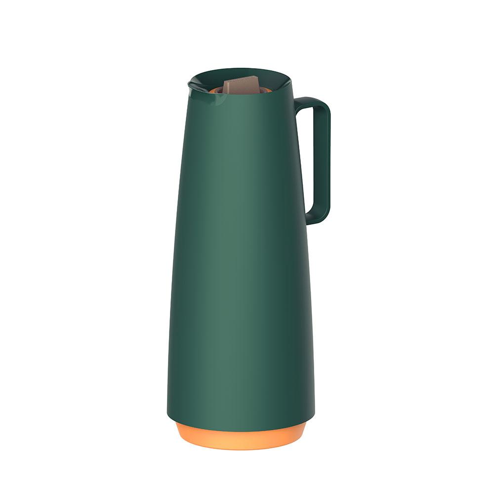 Tramontina Jarra térmica 1 l verde, polipropileno con interior de cristal
