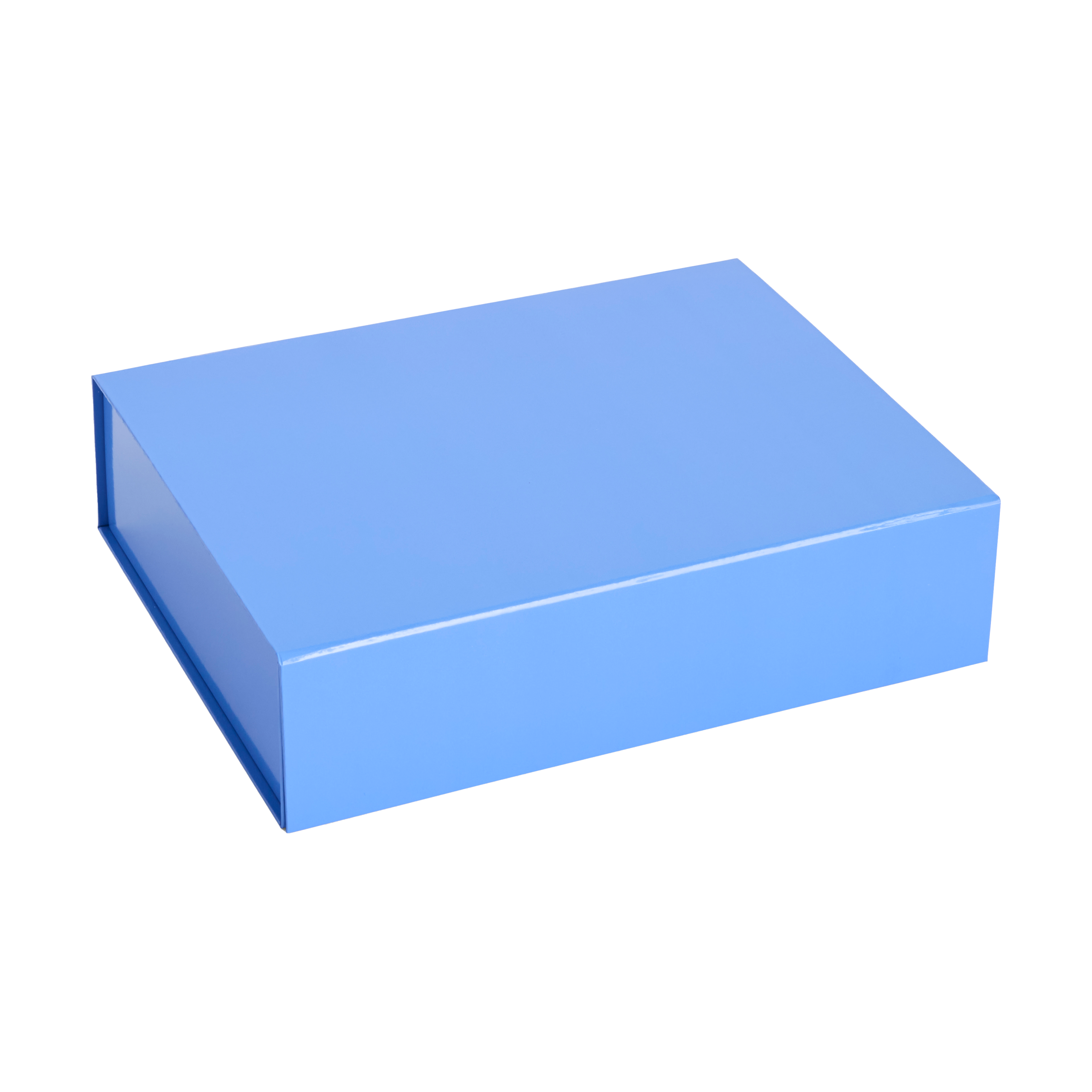Caja con tapa Colour Storage S 25,5x33 cm Vibrant blue