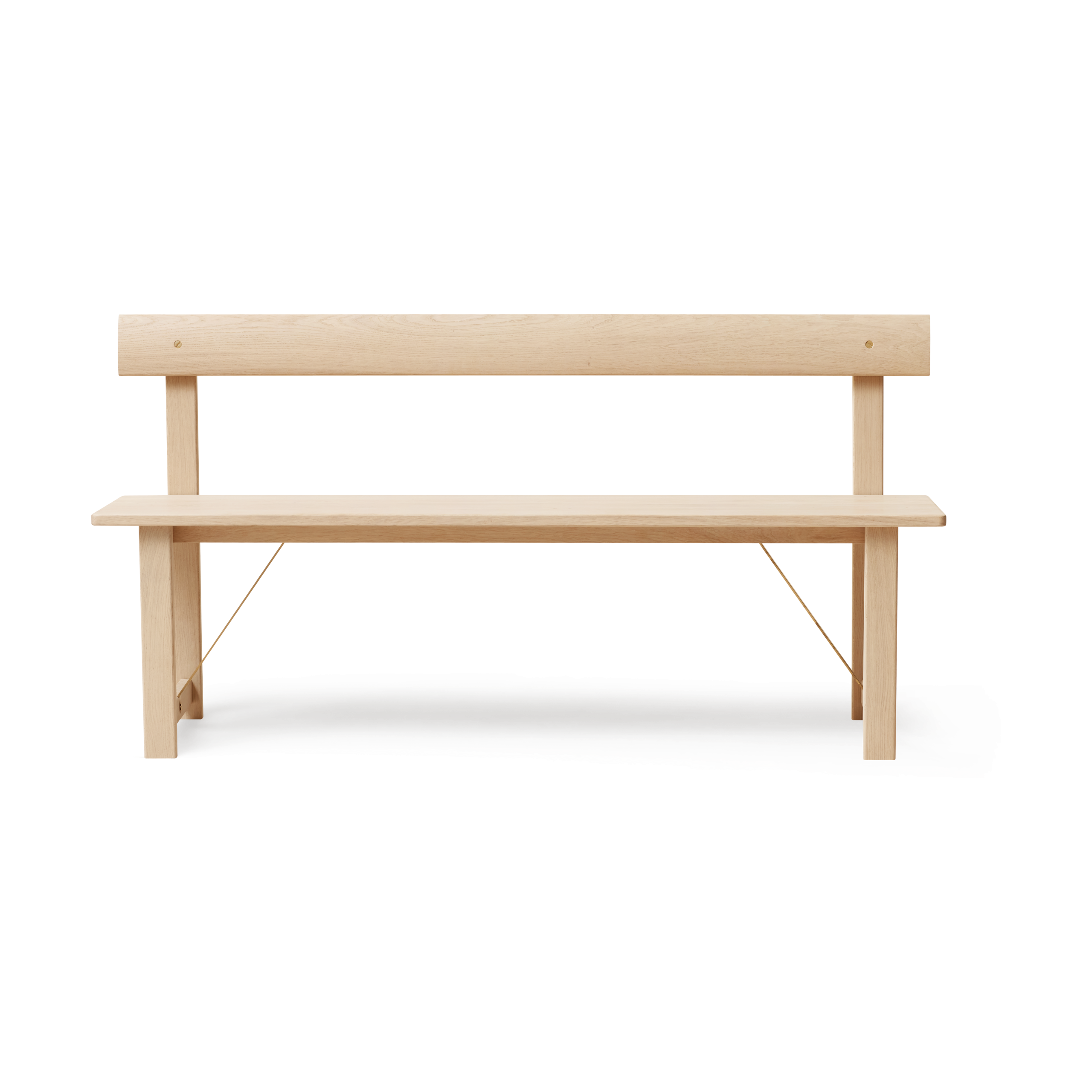 Banco Position 155 cm Roble-latón