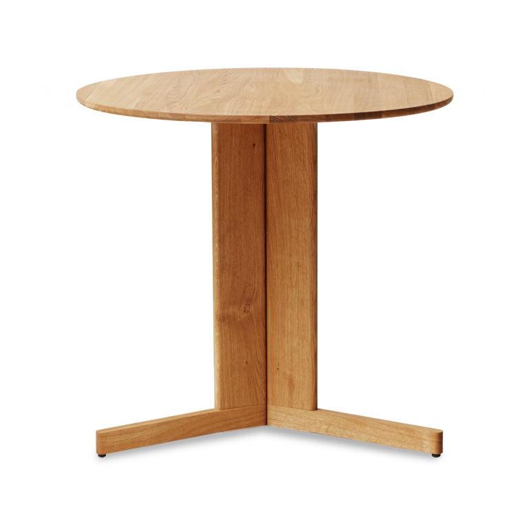 Mesa Trefoil Ø75 cm Roble