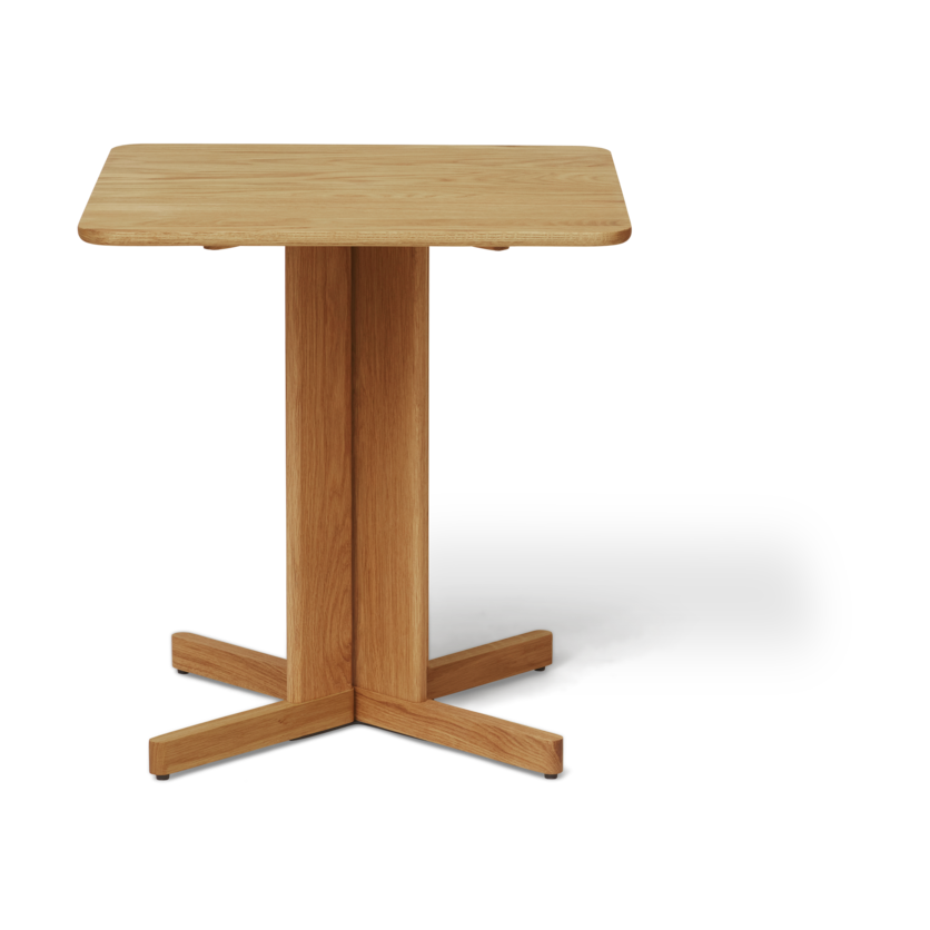 Mesa Trefoil 68x68 cm Roble