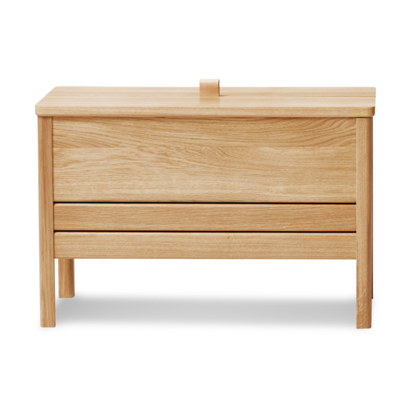 Banco con almacenamiento A Line 68 cm Roble