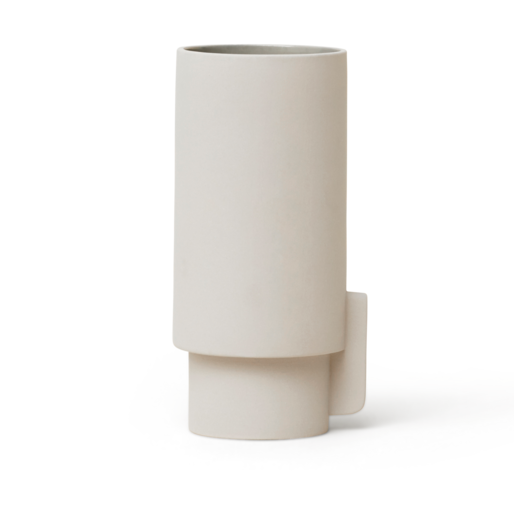 Jarrón Alcoa L Light grey