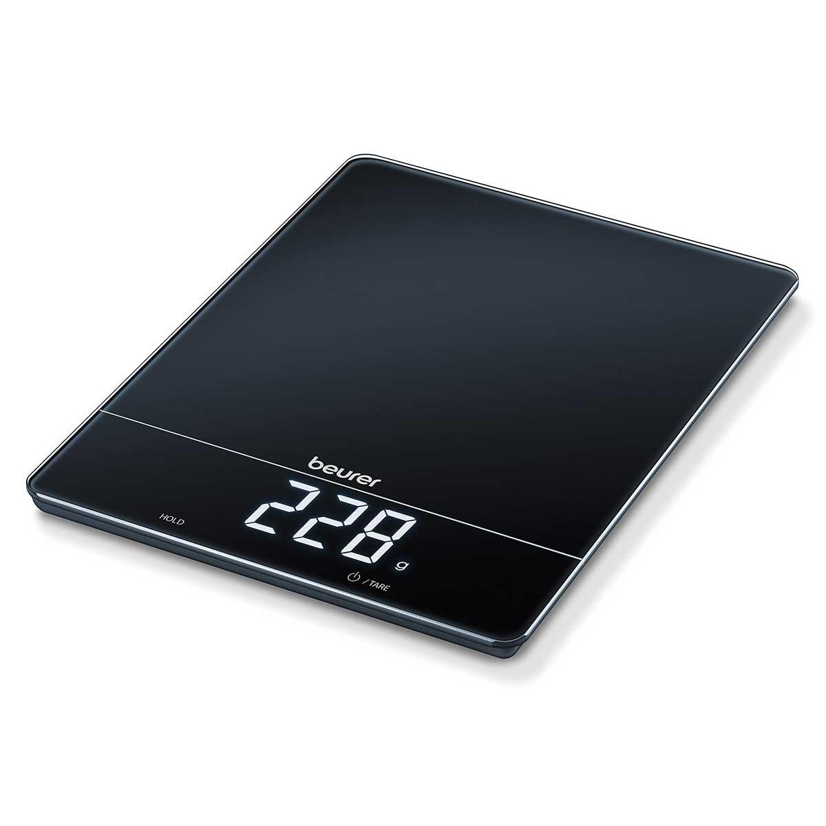 Beurer KS-34 Balanza de Cocina con Función Tara y Pantalla Invisible