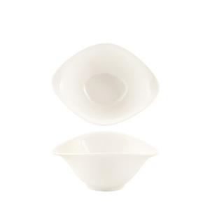 SUMMA Noubon Gourmet Bol de porcelana marfil, 19 cm diámetro x 16 cm alto (6 Unidades)