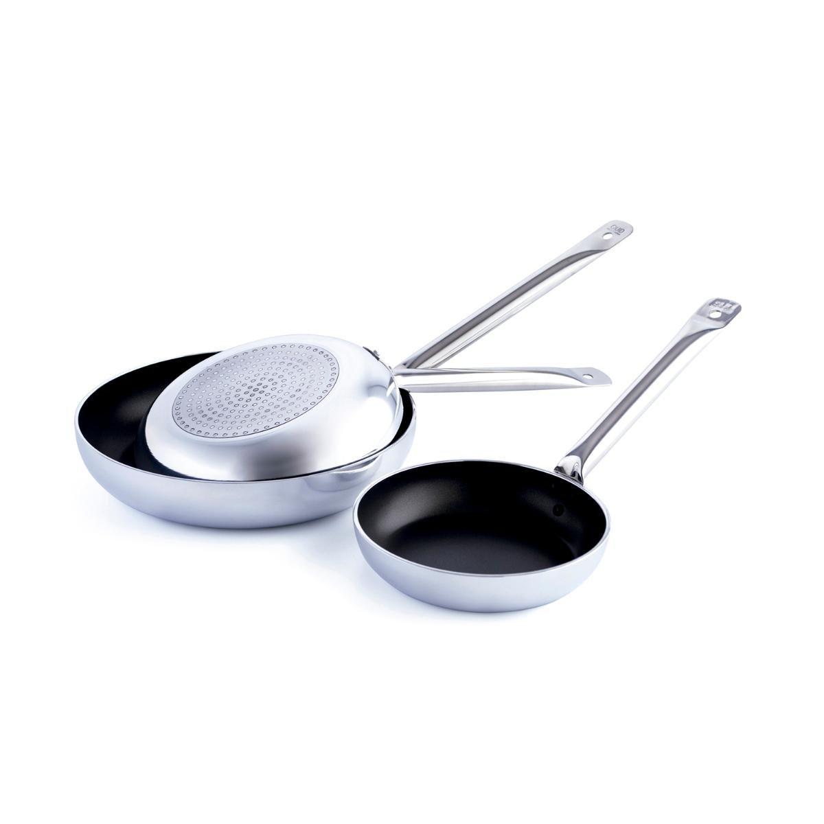 Quid Professional Sartén Pro-Induction Aluminio Antiadherente 3 Capas 36 cm Apta Inducción y Todo Tipo Cocinas Pack 6 Unidades