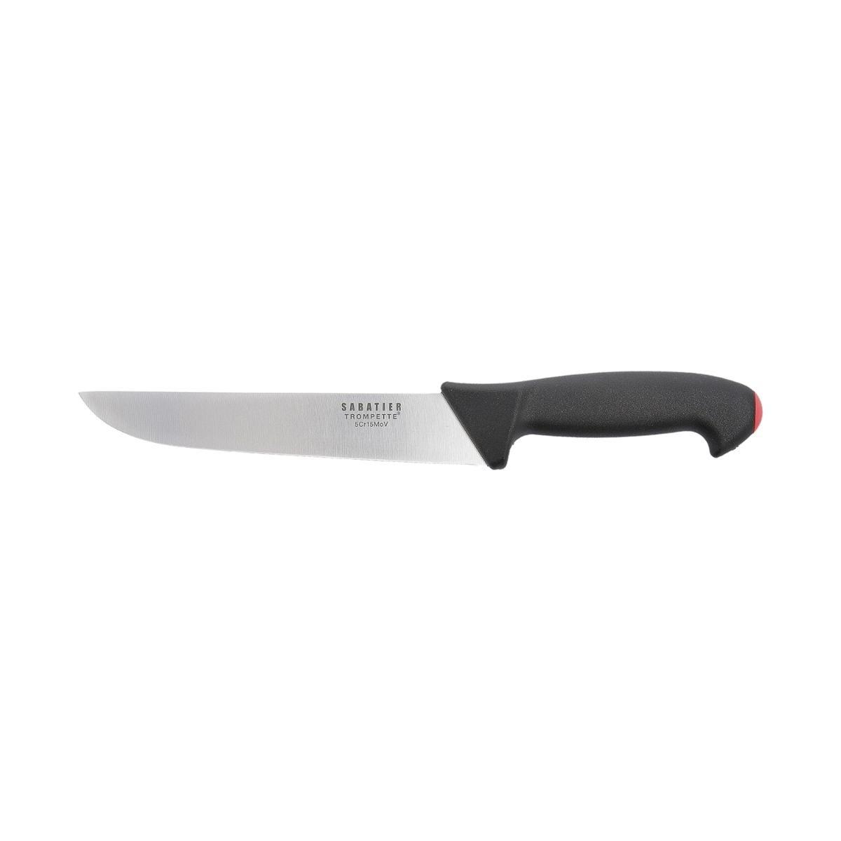 Sabatier Pro Tech Cuchillo Carnicero Acero Mov 20 cm - Set de 6 Unidades - Filo Extra-afilado, Mango Ergonómico Soft Touch