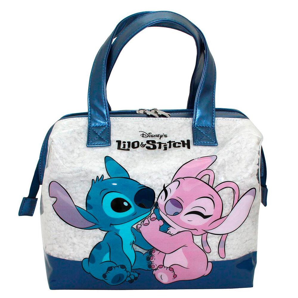 Cerdá Neceser Aseo Viaje Infantil Stitch Azul 23x20x13 cm, Estuche Portátil para Niños con Diseño Animado
