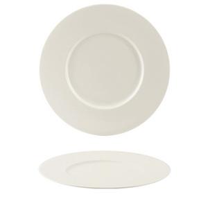 SUMMA Valet Gourmet Plato Llano 32 cm - Vitro Porcelana, Marfil (6 Unidades)