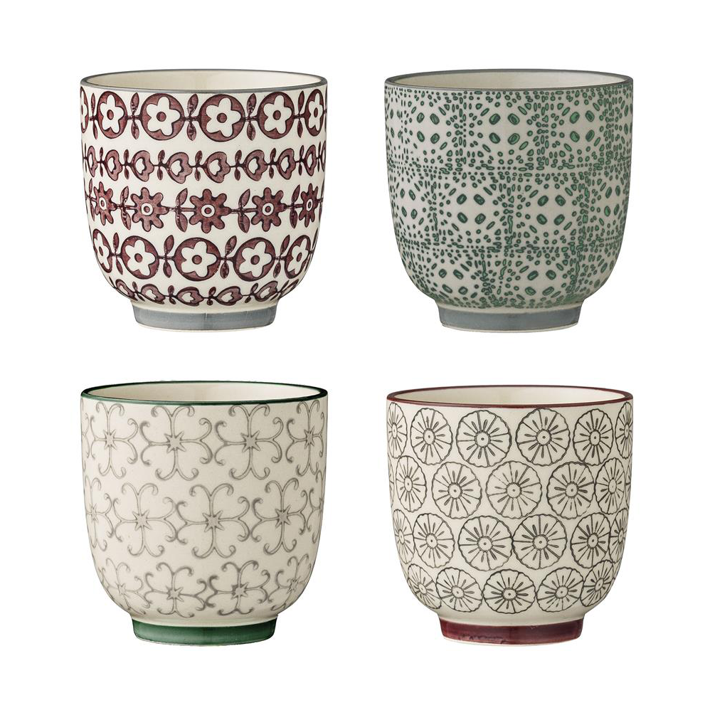 4 Tazas pequeñas Karine 7 cm