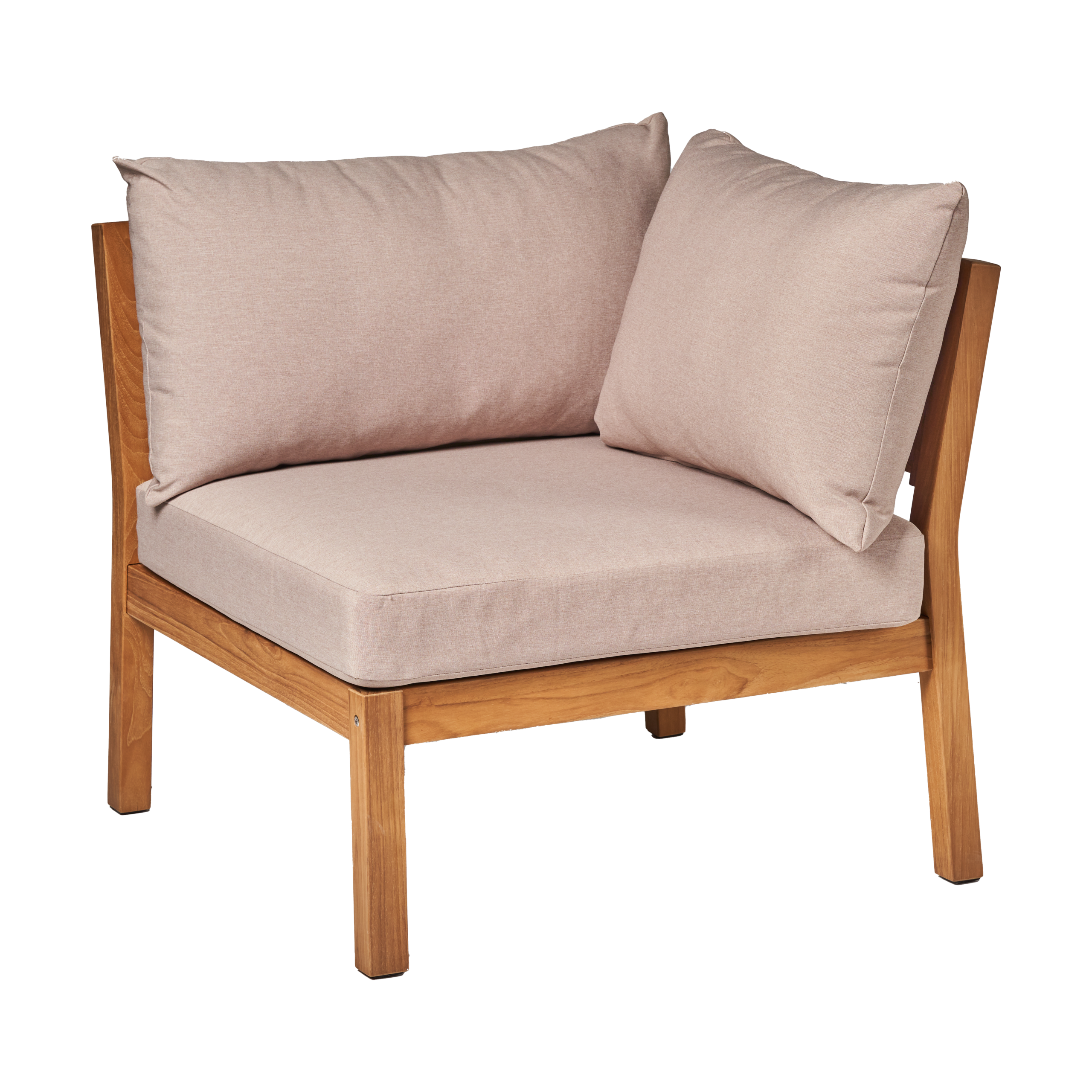 Módulo de sofá parte esquina Stockaryd teak/beige