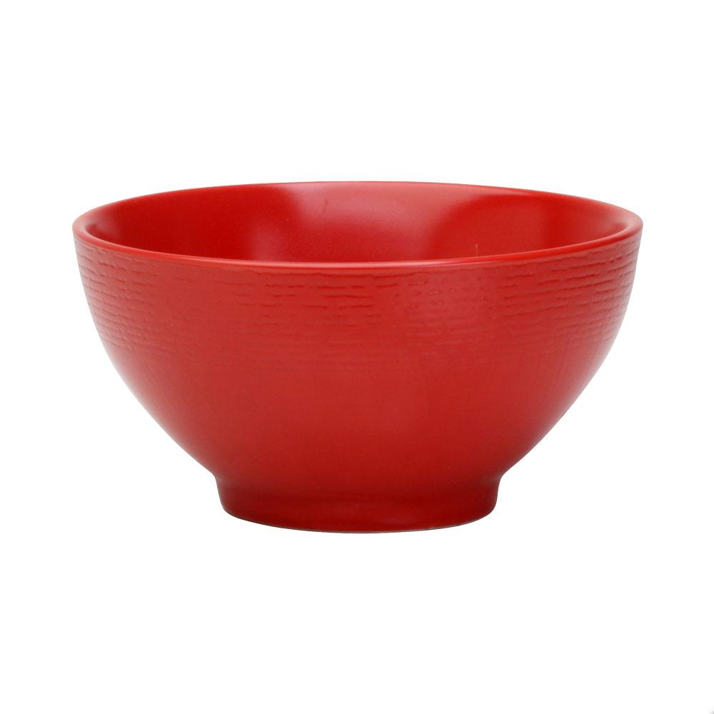 Avet Bol Artist Red 660 ml - 14.5 cm Diámetro, 7.5 cm Altura - Juego de 6 Unidades
