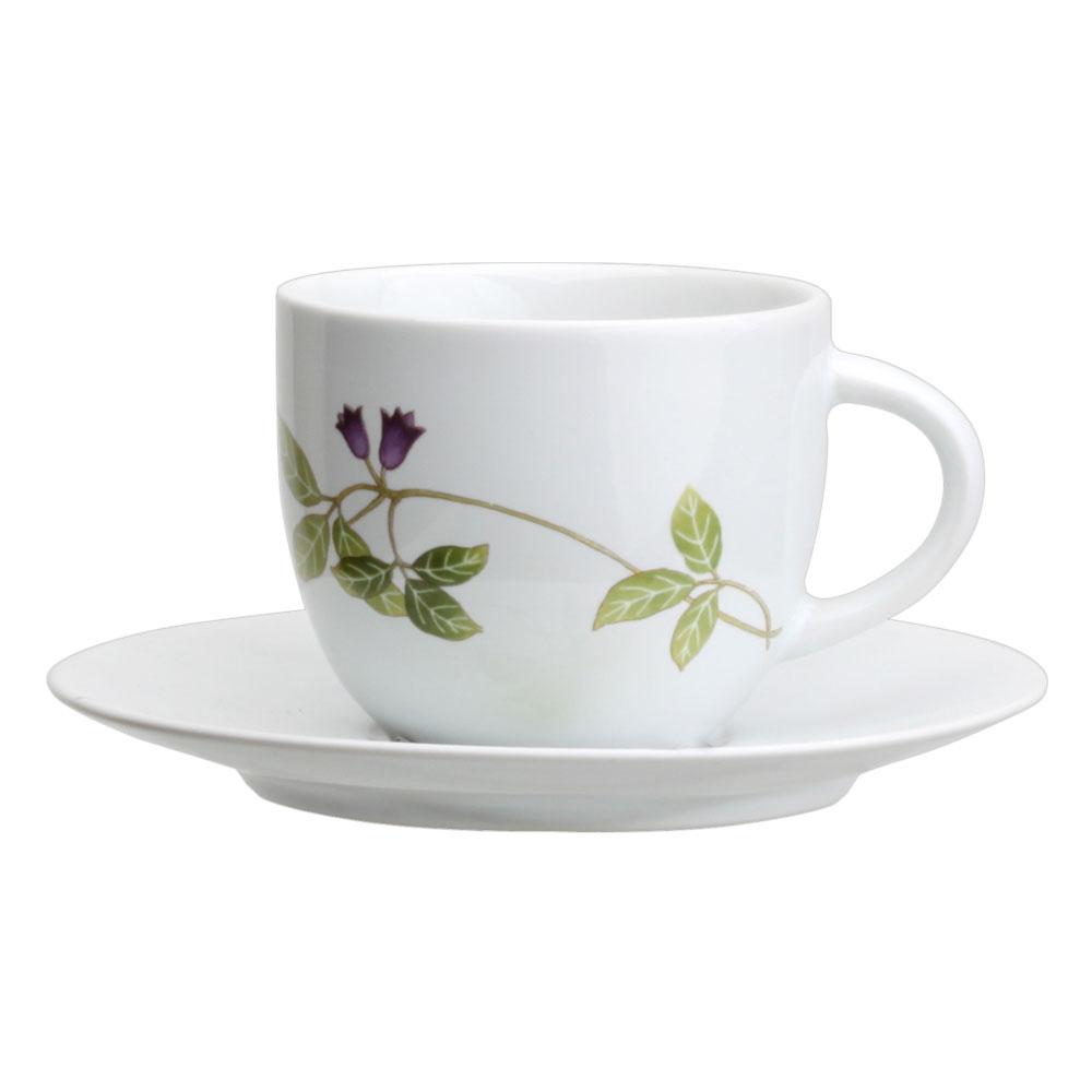 Avet Taza de Té con Plato 275 ml de Stoneware Colección Japan Juego de 6 unidades