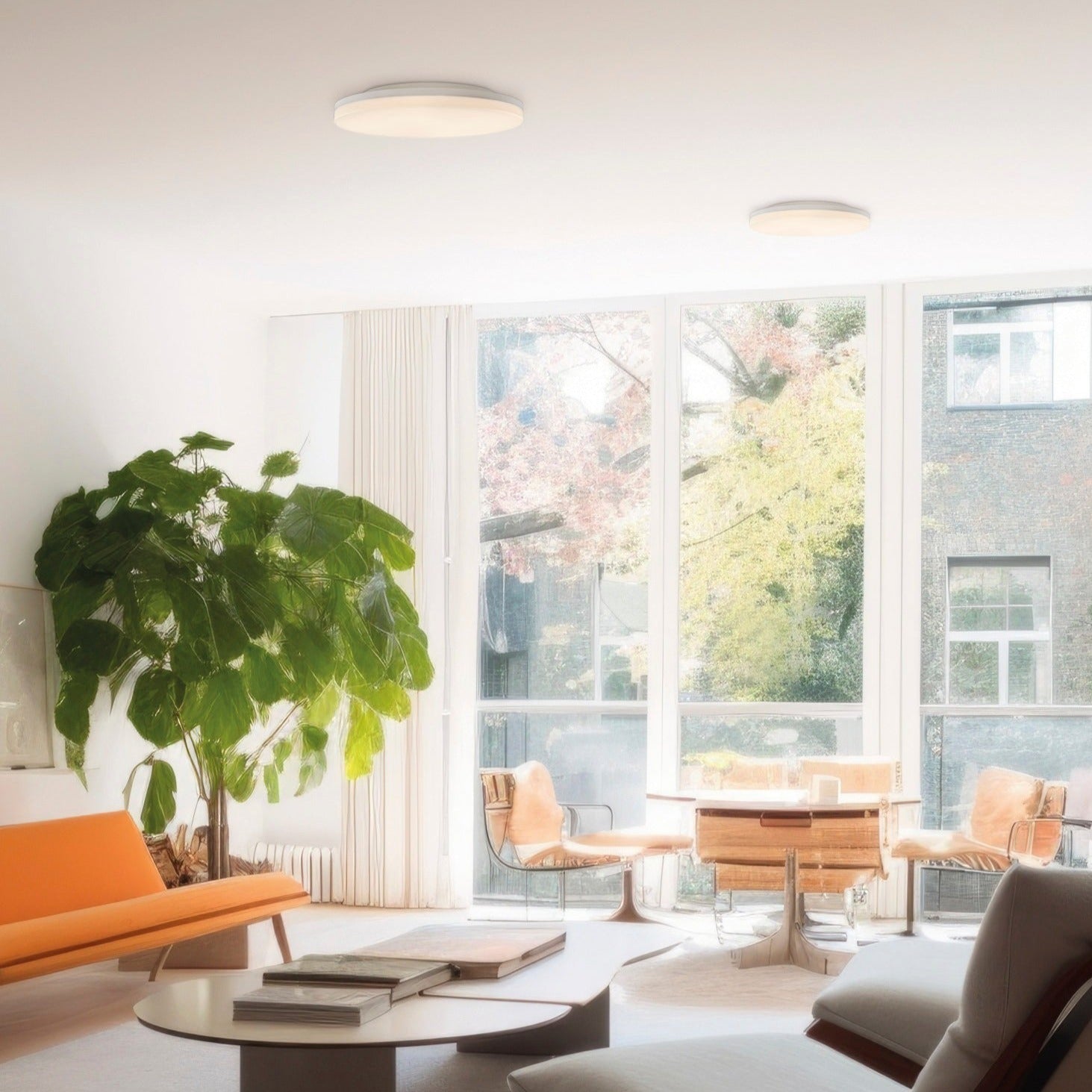 ACB Angus Plafón blanco /opal LED Slide Switch P3979070B