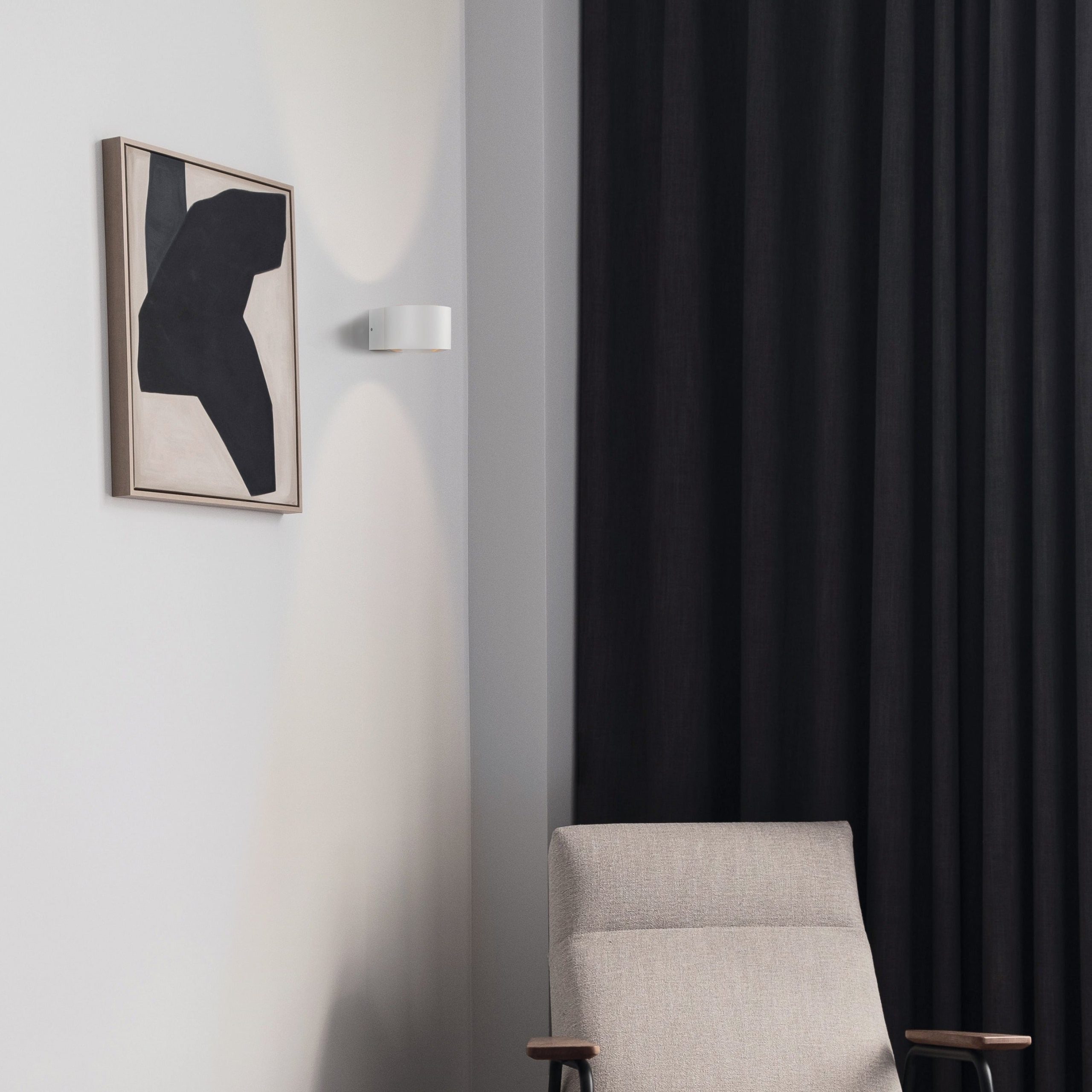 ACB Ania 16/2060 Aplique Blanco Texturado, LED 1x6W 3000K 540lm, IP65 A2060000B