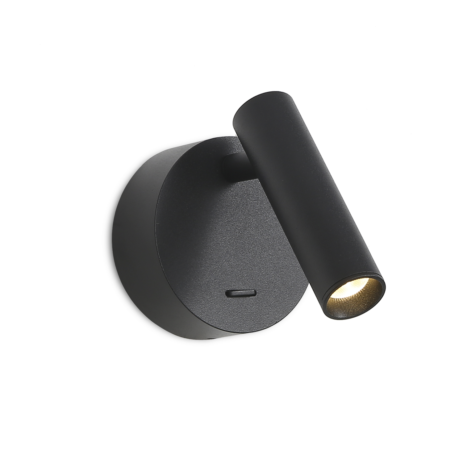 ACB Atria Aplique 16/3925 Negro Texturado, LED 3W 3000K 315lm, CRI90 , LED integrado, Con interruptor, Orientable A3925000N